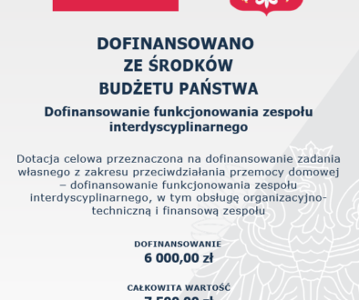 plakat A3 - zespół interdyscyplinarny