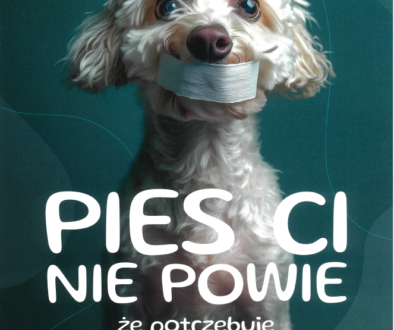 plakat pies ci nie powie