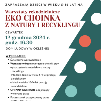 12.12.2024 Eko choinka