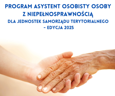 Program Asystent osobisty osoby z niepełnosprawnością dla Jednostek Samorządu Terytorialnego - edycja 2025