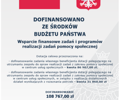 plakat A3 - utrzymanie ośrodka 2025