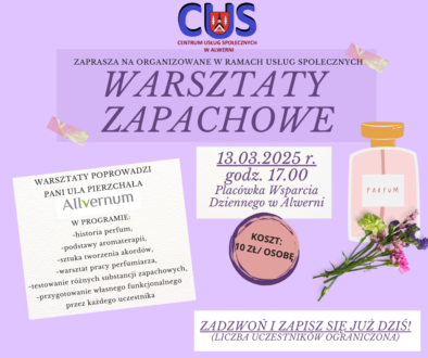 WARSZTATY ZAPACHOWE