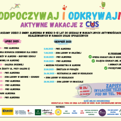 odpoczywaj i odkrywaj! plakat fb
