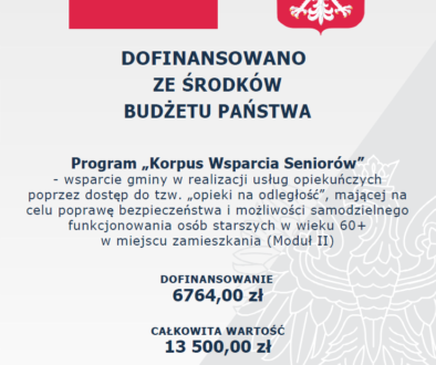 plakat A3 - Korpus Wsparcia Seniora 2026